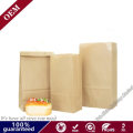 Hot Sale Bakery Cake Cookie Kraft Paper Packing Bags/French Baguette Bakery Bread Sandwich Bag with Die Cut Handle